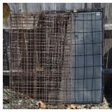 (2) DOG CAGES