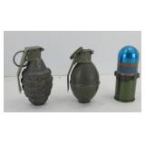 (2) DISABLE HAND GRENADES