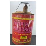 PURPLE POWER 5 GALLON GAS CAN