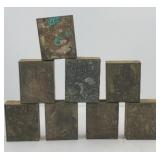VINTAGE WOOD BLOCK STAMPS