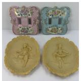 VICTORIAN STYLE OVAL RELIEF & MORE