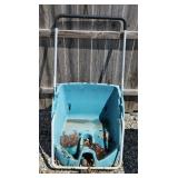 DOUBLE SEAT KIDS BIKE TRAILER