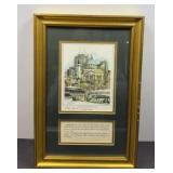 LIMITED EDITION JAMES CONNOR SIGNED PRINT