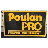 METAL POULAN POWER DEALER EQUIPMENT SIGN