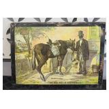 GREEN RIVER INN WHISKEY METAL SIGN