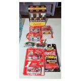 COCA COLA DIECAST CARS & TINS