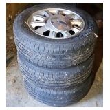 (4) TIRES & RUNS OFF TAURUS 16 INCH