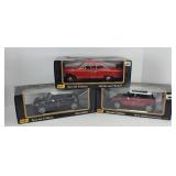(3) MAISTO DIECAST CARS 1:18
