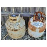 (2) PROPANE TANKS
