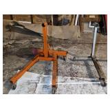 (2) ENGINE STANDS NO MOUNTING PLATES