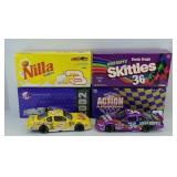 (2) ACTION NASCAR CARS 1:24