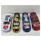 (4) NASCAR DIECAST CARS 1:24