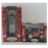 GEARBOX TEXACO GAS PUMP, 1918 FORD MODEL TRUCK