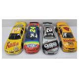 (4) NASCAR DIECAST CARS 1:24