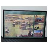 INDY 500 RACE SCENE IN FRAME