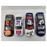 (4) NASCAR DIECAST CARS 1:24