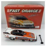 FAST ORANGE WHIT BAZEMORE 95 DODGE FUNNY CAR 1:24