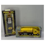 PENNZOIL DIECAST GAS PUMP 1:8, PENNZOIL SEMI