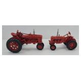 (2) ERTL FARMALL TRACTORS MODEL H & A