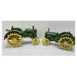 (2) ERTL JOHN DEERE STEEL WHEEL