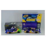 (2) NASCAR DIECAST CARS 1:24