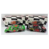 (2) ACTION 1999 NASCAR DIECAST CARS 1:24