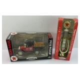 TEXACO COIN BANK, WAYNE GAS PUMP DIECAST