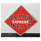 RAILWAY EXPRESS AGENCY SIGN