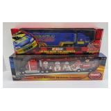 (2) DIECAST SEMIS 1:64