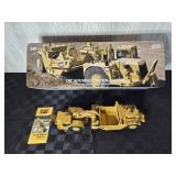 CAT 657G WHEEL TRACTOR SCRAPER IN TIN 1:50