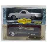 (2) DIE CAST VEHICLES 1:18