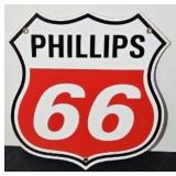 PHILLIPS 66 METAL SHIELD SIGN