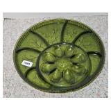DEPRESSION GREEN CHARCUTERIE DISH
