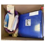 BOX OF CRAFTING MAGAZINES & MORE