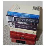 (9) BRUCE CATTON BOOKS
