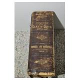 COUNTIES OF CLAY & OWEN IND 1884 HISTORICAL BOOK