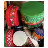 ASSTD CHRISTMAS & OTHER TINS