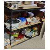 (2) GARAGE SHELVES