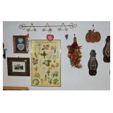 ASSTD FLORAL & OTHER WALL DECOR