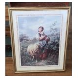 MARY HAD A LITTLE LAMB PRINT