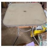 GLASS TOP PATIO TABLE