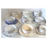 ASSTDD CUPS & SAUCERS