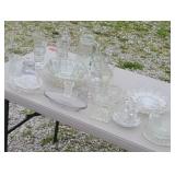 ELEGANT CRYSTAL GLASSWARE