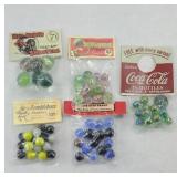 (5) BAGS OF ASSTD MARBLES