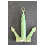 ANTIQUE  BURLESON SHIP BOAT  ANCHOR