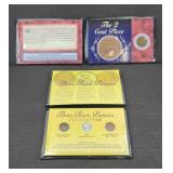 PENNY & 2 CENT COIN SETS