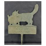 KITTY CROSSING SIGN BRASS?