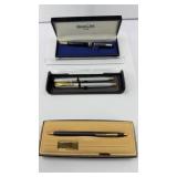 (3) EXECUTIVE PEN SETS CROSS, MICHAEL C FINA