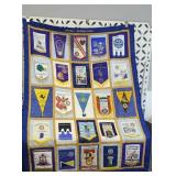 ROTARY ORGANIZATION QUILTED BLANKET