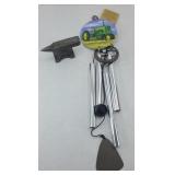 JOHN DEERE ANVIL PAPERWEIGHT & WIND CHIMES